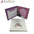 Hardcover Paper Printing Services Baby Memory Books Keepsake Album First Year Record