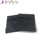 Black Envelope Printing Services Silk - Screen Logo With Button And String