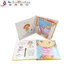 Educational Die Cutting Custom Hardcover Book Printing Cardboard Touch And Feel Books