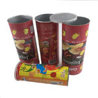 Potato Chips Packing Food Grade Tube Packaging Kraft Paper Cylinders