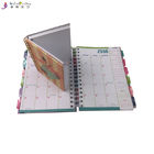 Hardcover Spiral Planners Printing Custom Journal Notebooks With Tabs
