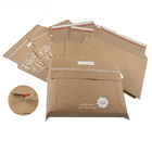 Custom Tear Strip Cardboard Kraft Mailer Envelope Printing Services with Self Adhesive