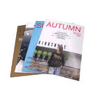 Hardcover Photo Book Magazine Printing Services Spiral Binding Varnishing