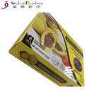 Custom Full Color  	Paper Printing Services Buscuits Food Packaging Paper Folding Box With Glossy Lamination