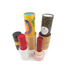 Biodegradable Cylinder Packaging Round Paper Carton Box , Cardboard Tube With Lid