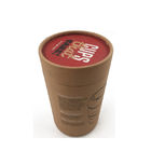 Child Proof Airtight  Tubular Kraft Food Paper Tube Can Packaging Box For Honey Bottle
