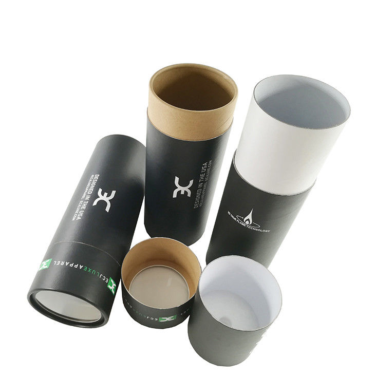 Customized Paper Printing Services Recycle Kraft Paper Tube Packaging