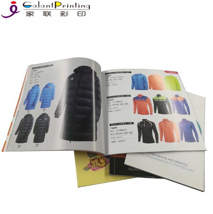 Matt Finish Softcover Book Catalogue Pamphlet Printing Services Multi - Color