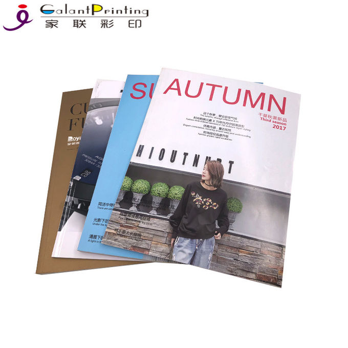 Custom Printed Promotion Booklet Catalog Printing Services 128gsm Matte Art Paper