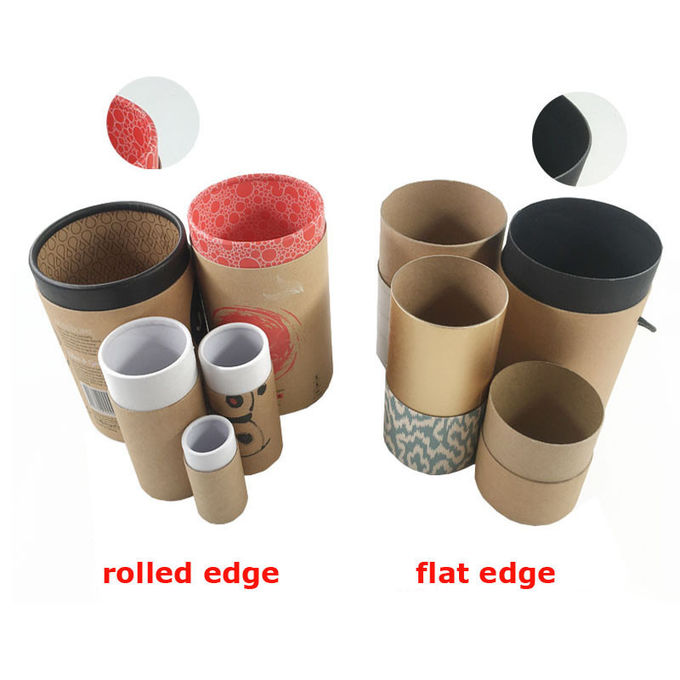 Eco - Friendly Custom Printed Paper Tubes Paperboard Eco Cosmetic Tubes & Jars