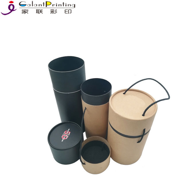 Cylinder Eco Friendly Tube Packaging Full Color Printing For Coffee Mug