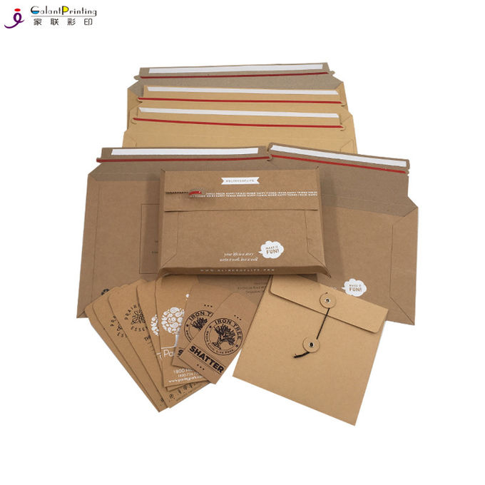 A4 A5 Envelope Printing Services Cardboard Mailing Envelopes Custom Printed