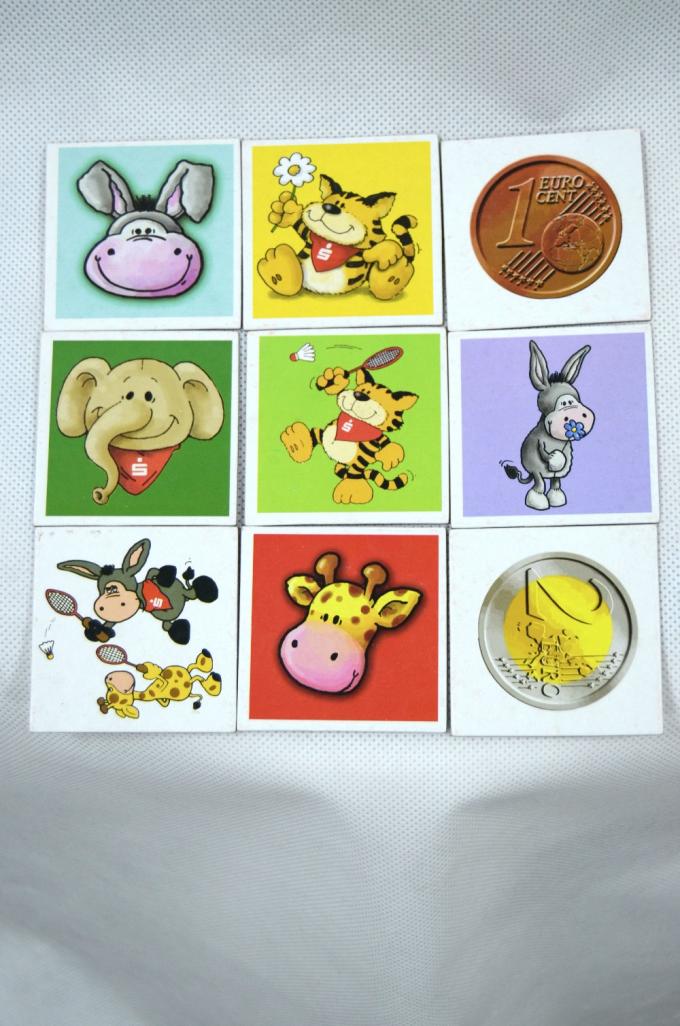 Cartoon Educational Custom Card Printing Kids Paper Card Printing 1