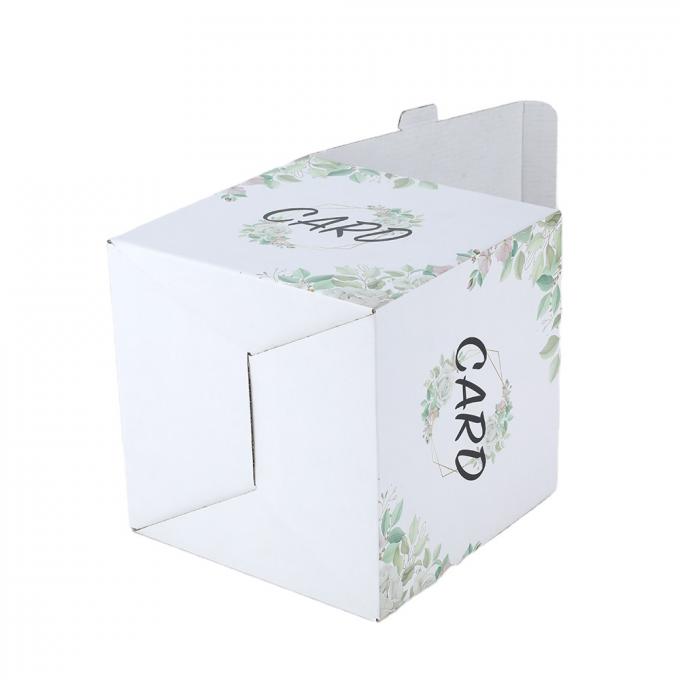 CMYK Pantone Colour Printing Custom Floral Money Box Card Box Holder for Gift Craft 8