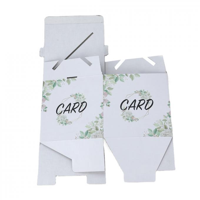 CMYK Pantone Colour Printing Custom Floral Money Box Card Box Holder for Gift Craft 7