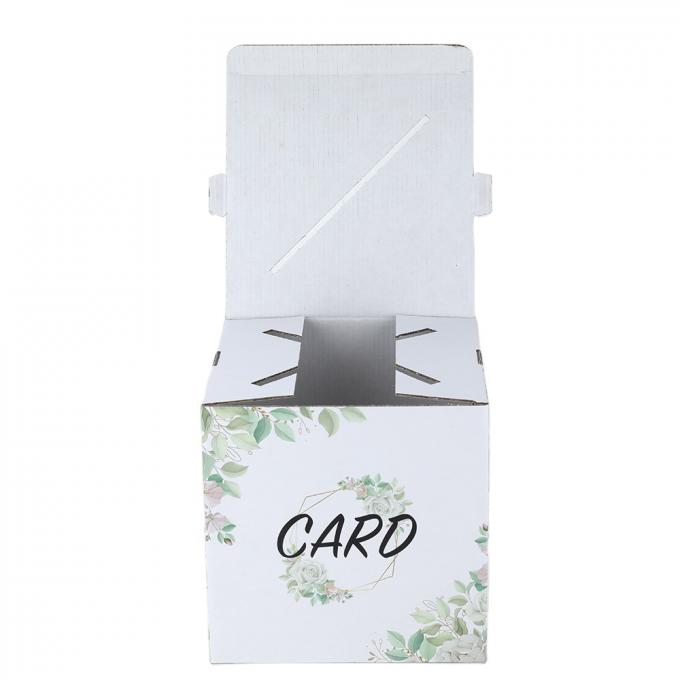CMYK Pantone Colour Printing Custom Floral Money Box Card Box Holder for Gift Craft 6