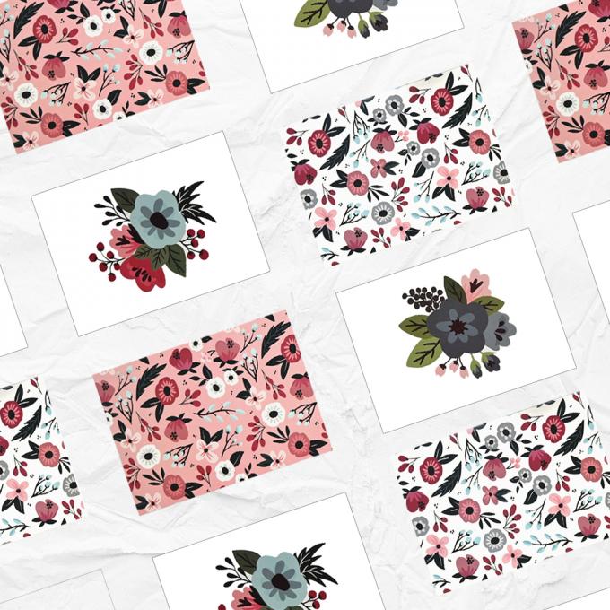 Coated Paper Greeting Cards For Birthday Thanksgiving Day Wedding Business 8