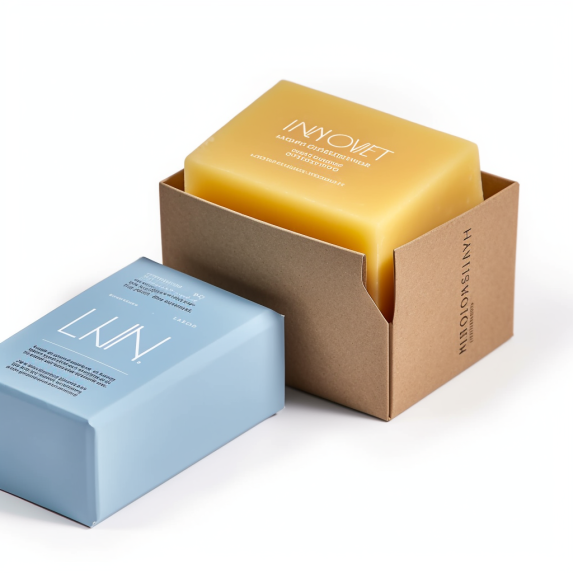CMYK Pantone Colour Printing Custom Logo Design Printed Kraft Paper Soap Boxed Gift Box 8