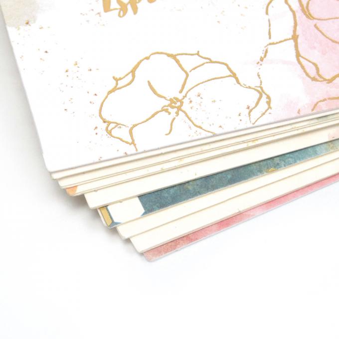 Custom Gold Foil Greeting Card For Weddings Birthdays Christmas 5