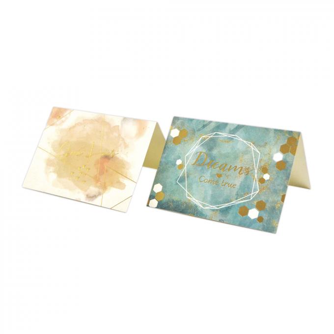 Custom Gold Foil Greeting Card For Weddings Birthdays Christmas 6