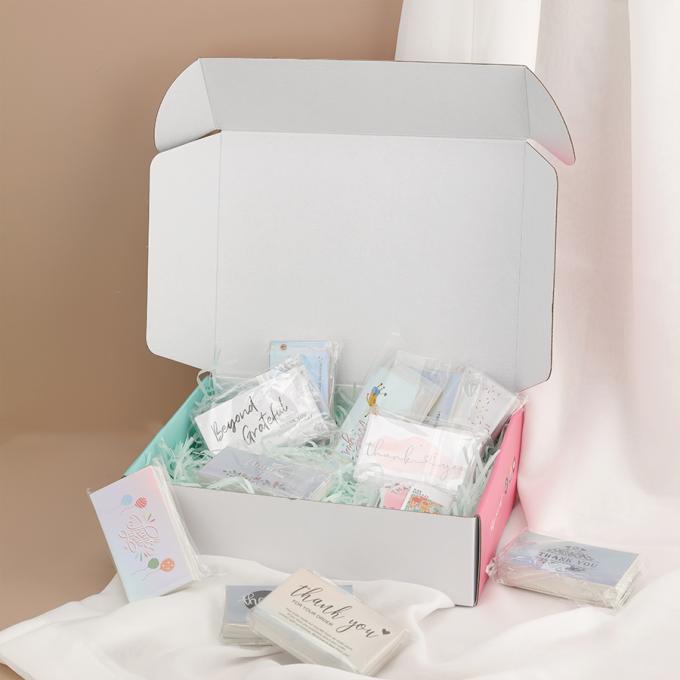 Recyclable CMYK Soy Ink Printed Corrugated Board Shipping Mailer Box For Monthly Subscription Gifts 9