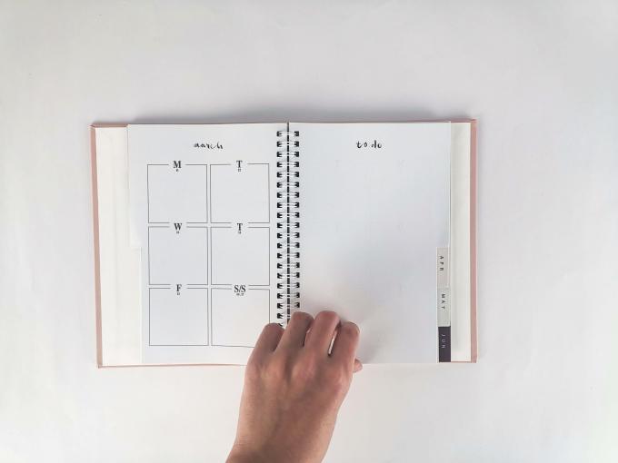 A5 Leather Cover Custom Planner Notebook Agenda Journal Customized Logo 2
