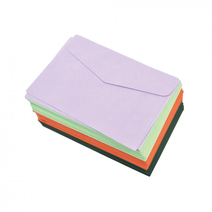 Eco-Friendly Custom Logo Small Paper Envelope for Assorted Colors Gift Card Envelopes 3