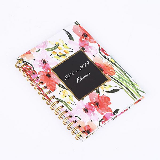 Hardcover CMYK Print School Academic Inspirational Weekly Planner Paper Note Book 1