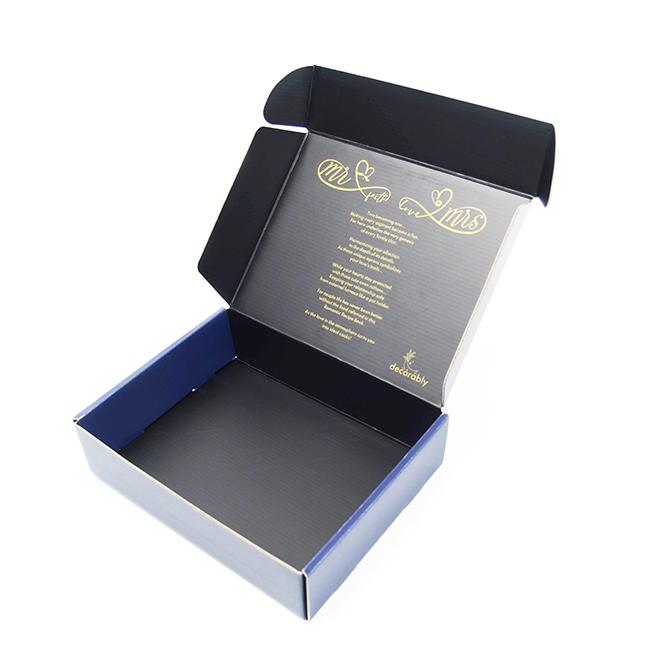 Cardboard Custom Logo Printed Postal Corrugated Shipping Box Packaging Folding Carton Mailer Paper Box 11