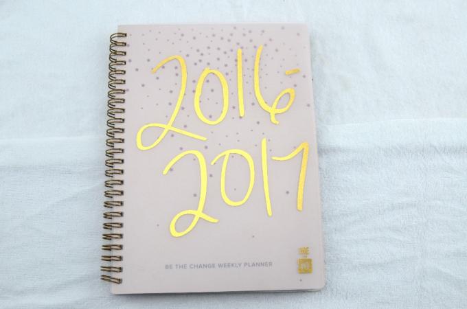 Spiral Bound PVC Planner Journal Notebook With Offset Printing Organizer 1