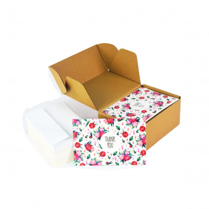 Paper Custom Card Printing Colorful Business Thank You Cards Offset Printing 8
