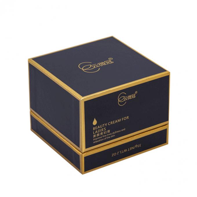 Makeup Packaging Reusable Non-Toxic Empty Paper Material Face Cream Box For Skin Care 0