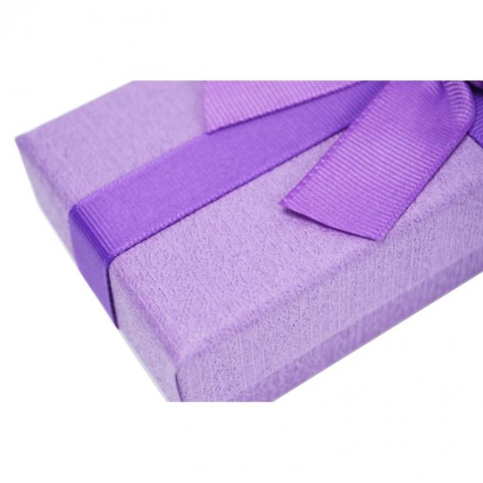 Custom Logo Color Box for Small Paper Jewelry Packaging Ribbon Bow Retail Stand Box 12