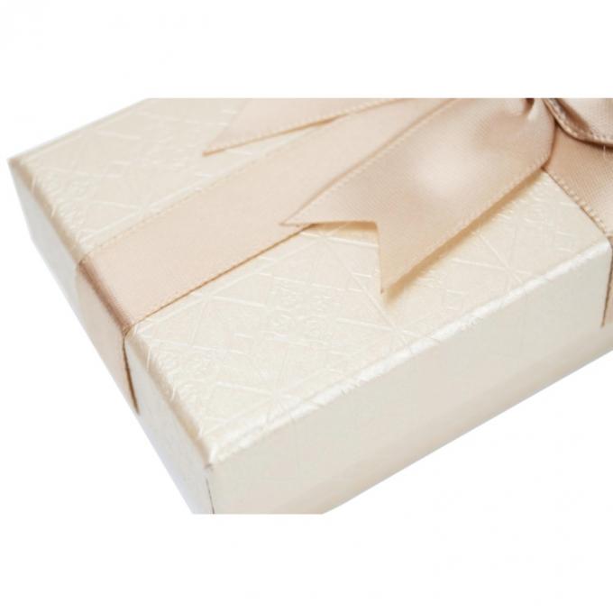 Custom Logo Color Box for Small Paper Jewelry Packaging Ribbon Bow Retail Stand Box 11