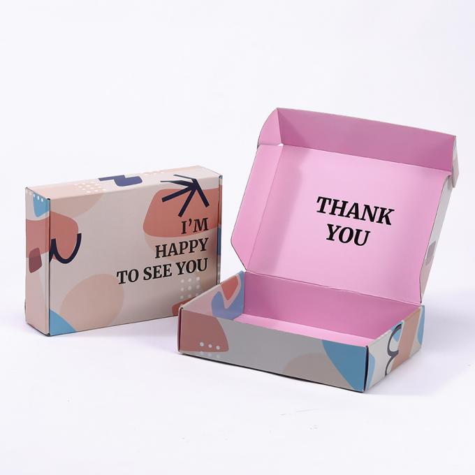 Custom Order Accepted E-commerce Paper Box Packaging with Paper Card and Tissue Paper 6