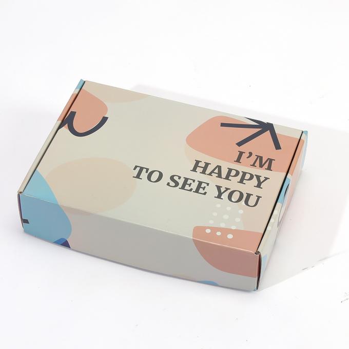 Custom Order Accepted E-commerce Paper Box Packaging with Paper Card and Tissue Paper 8
