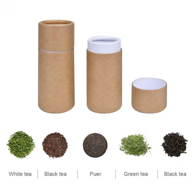 Corrugated Board Non-Toxic Essential Oil Bottle Packaging Kraft Paper Tube Box for Gift 5