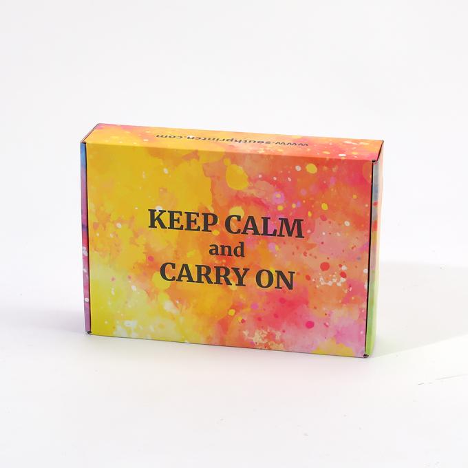 Colorful Printing Cardboard Mailer Box Custom Size Accepted For Garment Packaging Gift 7