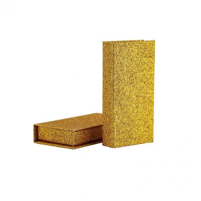Colorful Glitter Shiny Rose Gold Magnetic Empty Eyelash Packaging Box with Custom Logo 6