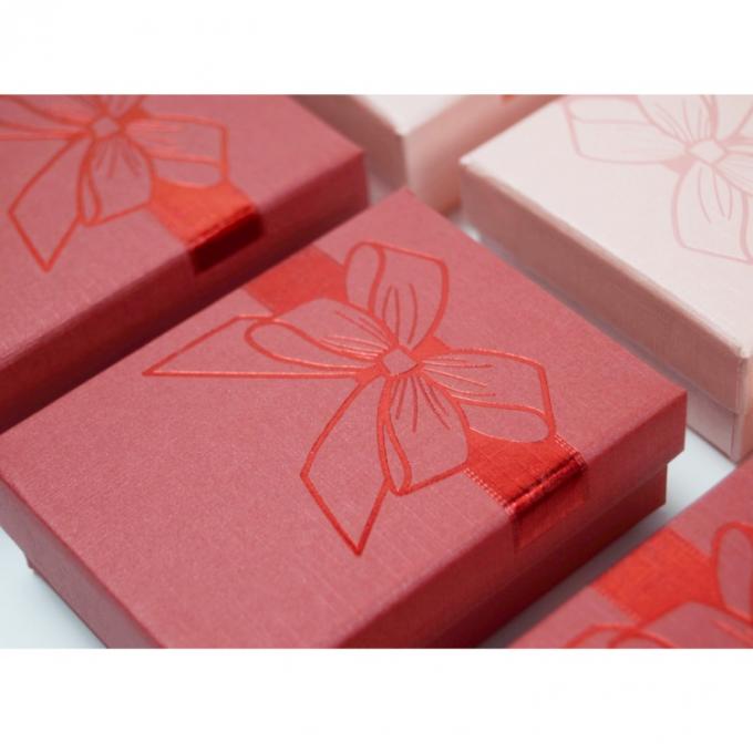 Customized Die Cut Lid Base Mini Square Jewelry Paper Box for Cd Jewel Case Package 7