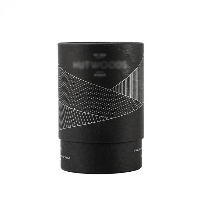Custom Logo Food Grade Recycled Cylinder Packaging Box Kraft Paper Cardboard Tubes CMYK 4