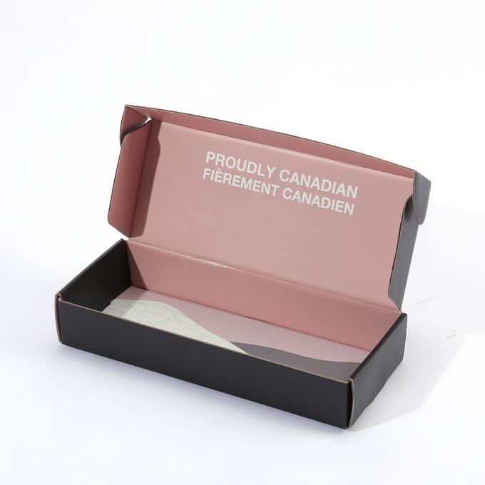 Custom Order Hair Extension Box CMYK Pantone Colour Corrugated Cardboard Mailer Box 6