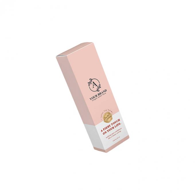 Custom Size Accepted Lipstick Lip Gloss Paper Box for Eco-friendly Cosmetic Packaging 12