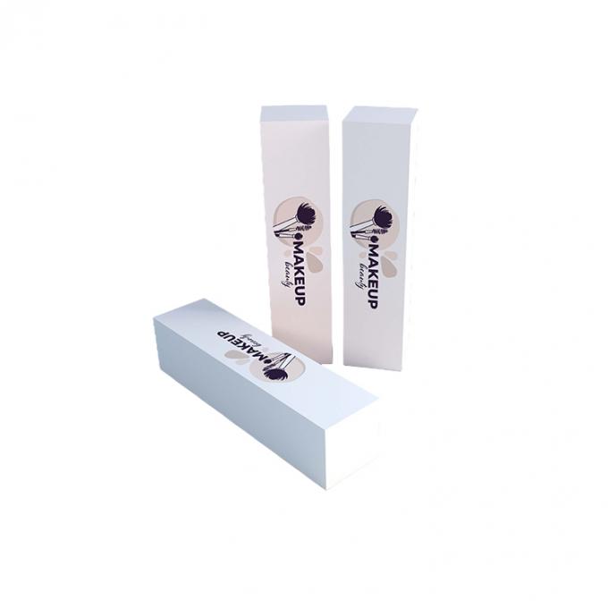Custom Logo Recycle Luxury Makeup Folder Cosmetic Lipstick Lip Gloss Tube Packaging Paper Box 2