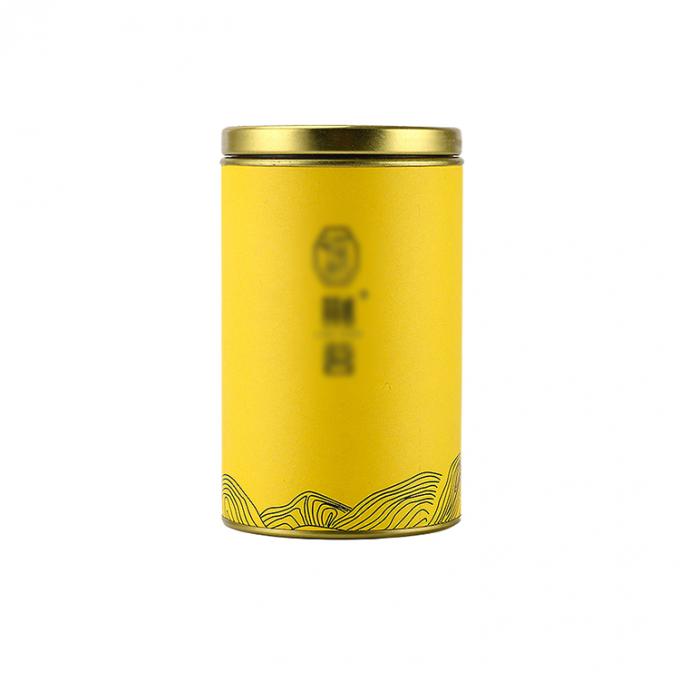 CMYK Pantone Colour Printing Round Cylinder Packaging Box with Hard Kraft Paper Core 4