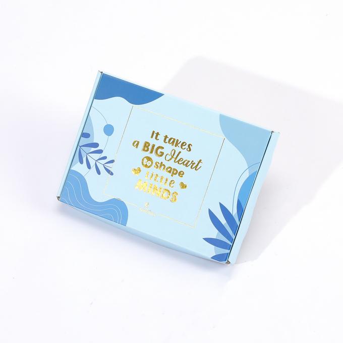 Recyclable Custom Logo Party Gifts Packaging Boxes Corrugated Paper Shipping Mailer Box 8