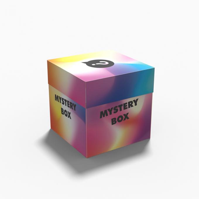 Custom Design Electronics Packaging Gift Boxes Mystery Box Surprise Box with UV Coating CMYK 1