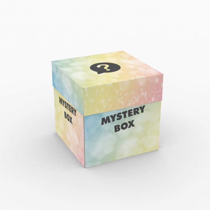 Custom Design Electronics Packaging Gift Boxes Mystery Box Surprise Box with UV Coating CMYK 4