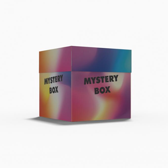 Custom Design Electronics Packaging Gift Boxes Mystery Box Surprise Box with UV Coating CMYK 2