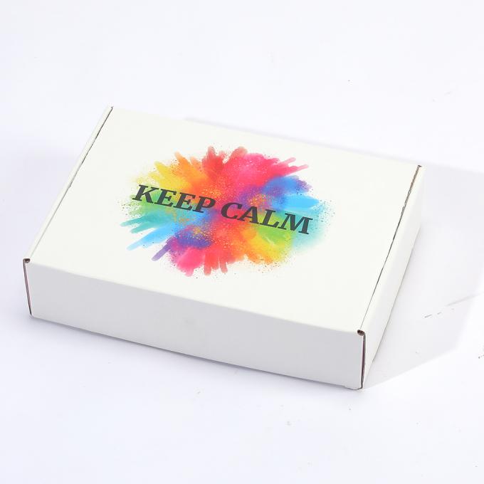 Customized Shoe Shipping Box White Flat Mailing Box With Logo for Packaging Solution 7